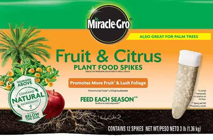 Miracle Gro Fruit and Citrus Plant Food Spikes7